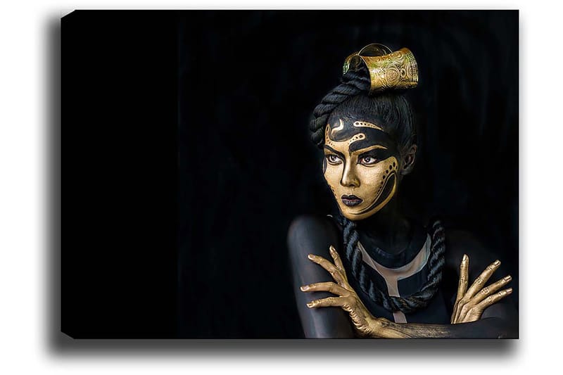 Dekorativ Canvasbilde 50x70 cm - Flerfarget - Interiør - Maleri & posters - Lerretsbilder