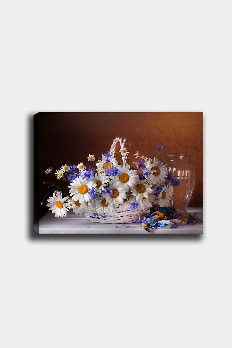 Dekorativ Canvasbilde 50x70 cm - Flerfarget - Interiør - Maleri & posters - Lerretsbilder