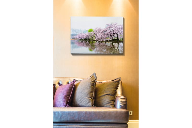 Dekorativ Canvasbilde 50x70 cm - Flerfarget - Interiør - Maleri & posters - Lerretsbilder