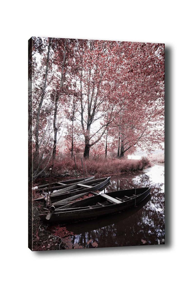 Dekorativ Canvasbilde 50x70 cm - Flerfarget - Interiør - Maleri & posters - Lerretsbilder