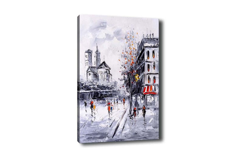 Dekorativ Canvasbilde 50x70 cm - Flerfarget - Interiør - Maleri & posters - Lerretsbilder
