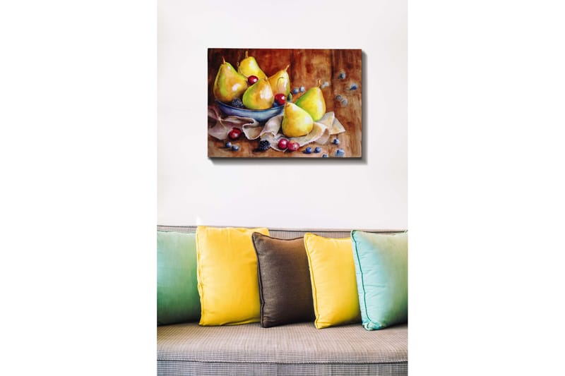 Dekorativ Canvasbilde 50x70 cm - Flerfarget - Interiør - Maleri & posters - Lerretsbilder
