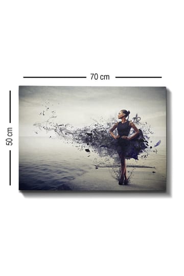 Dekorativ Canvasbilde 50x70 cm - Flerfarget - Interiør - Maleri & posters - Lerretsbilder