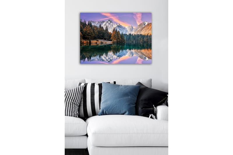 Dekorativ Canvasbilde 50x70 cm - Flerfarget - Interiør - Maleri & posters - Lerretsbilder