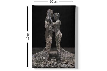Dekorativ Canvasbilde 50x70 cm - Flerfarget - Interiør - Maleri & posters - Lerretsbilder