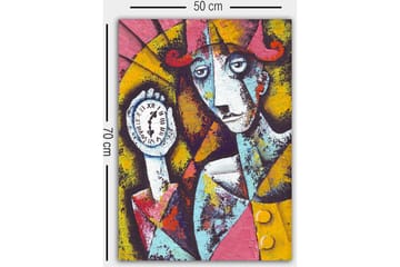Dekorativ Canvasbilde 50x70 cm - Flerfarget - Interiør - Maleri & posters - Lerretsbilder