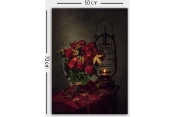 Dekorativ Canvasbilde 50x70 cm - Flerfarget - Interiør - Maleri & posters - Lerretsbilder
