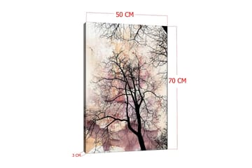Dekorativ Canvasbilde 50x70 cm - Flerfarget - Interiør - Maleri & posters - Lerretsbilder