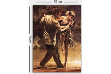 Dekorativ Canvasbilde 50x70 cm - Flerfarget - Interiør - Maleri & posters - Lerretsbilder