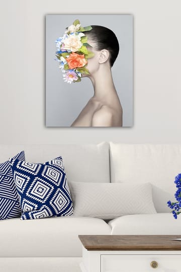 Dekorativ Canvasbilde 50x70 cm - Flerfarget - Interiør - Maleri & posters - Lerretsbilder
