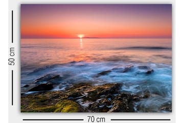Dekorativ Canvasbilde 50x70 cm - Flerfarget - Interiør - Maleri & posters - Lerretsbilder
