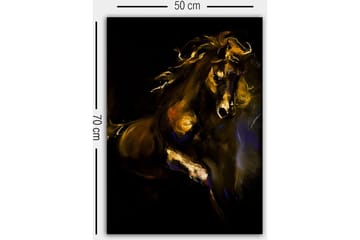 Dekorativ Canvasbilde 50x70 cm - Flerfarget - Interiør - Maleri & posters - Lerretsbilder