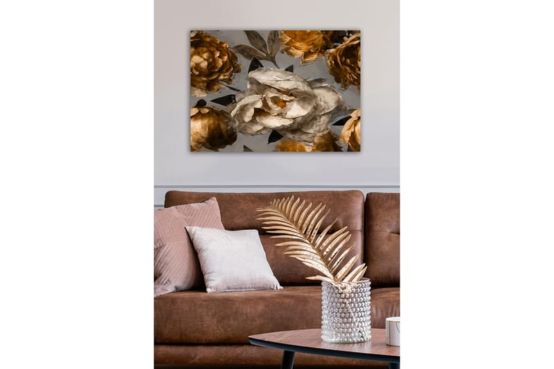 Dekorativ Canvasbilde 50x70 cm - Flerfarget - Interiør - Maleri & posters - Lerretsbilder