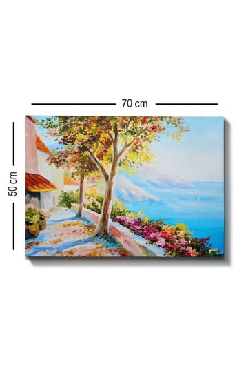 Dekorativ Canvasbilde 50x70 cm - Flerfarget - Interiør - Maleri & posters - Lerretsbilder