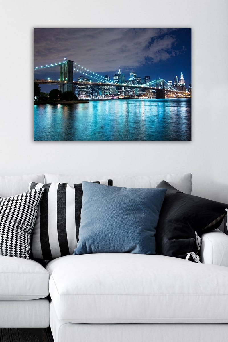 Dekorativ Canvasbilde 50x70 cm, Flerfarget