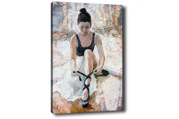 Dekorativ Canvasbilde 50x70 cm - Flerfarget - Interiør - Maleri & posters - Lerretsbilder