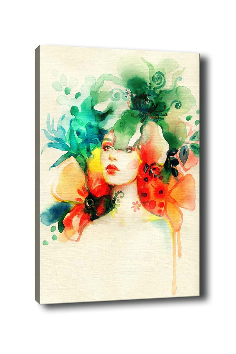 Dekorativ Canvasbilde 50x70 cm, Flerfarget