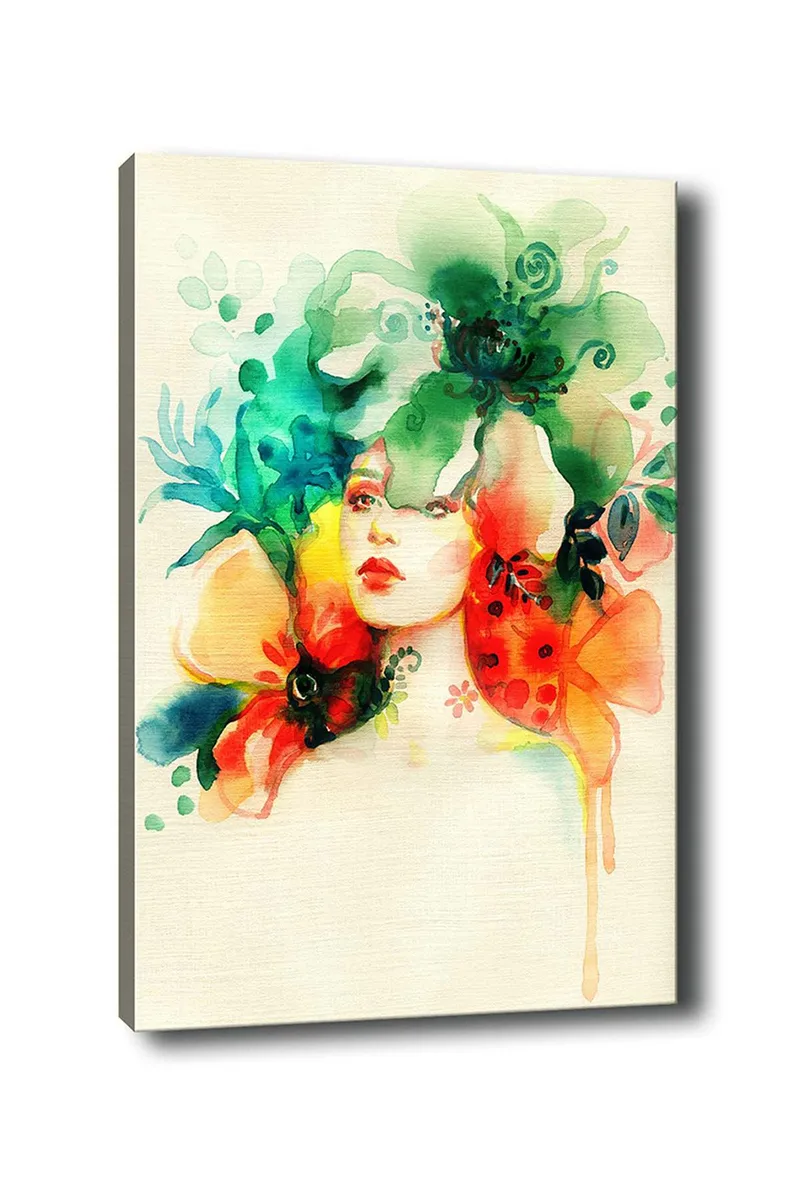 Dekorativ Canvasbilde 50x70 cm, Flerfarget