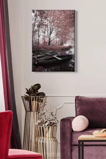 Dekorativ Canvasbilde 50x70 cm - Flerfarget - Interiør - Maleri & posters - Lerretsbilder