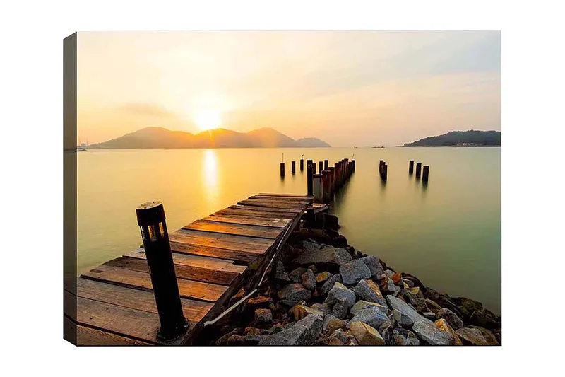 Dekorativ Canvasbilde 50x70 cm, Flerfarget