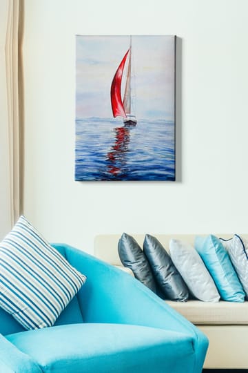 Dekorativ Canvasbilde 50x70 cm - Flerfarget - Interiør - Maleri & posters - Lerretsbilder