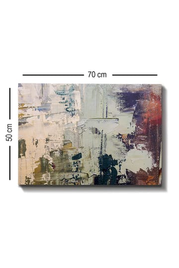 Dekorativ Canvasbilde 50x70 cm - Flerfarget - Interiør - Maleri & posters - Lerretsbilder