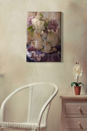 Dekorativ Canvasbilde 50x70 cm - Flerfarget - Interiør - Maleri & posters - Lerretsbilder