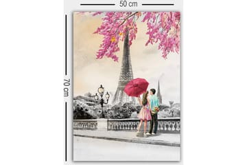 Dekorativ Canvasbilde 50x70 cm - Flerfarget - Interiør - Maleri & posters - Lerretsbilder