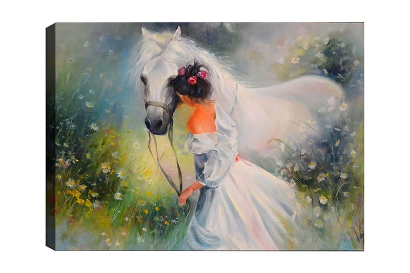 Dekorativ Canvasbilde 50x70 cm, Flerfarget