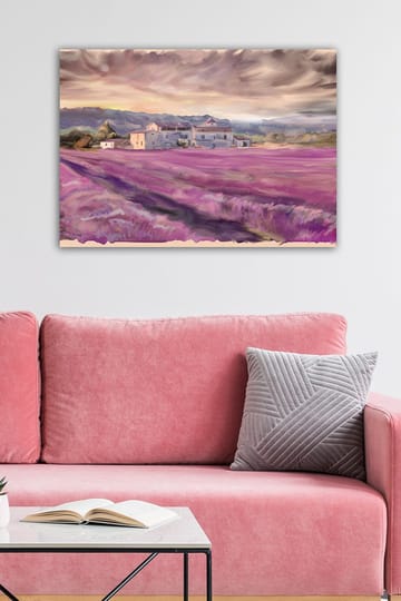 Dekorativ Canvasbilde 50x70 cm - Flerfarget - Interiør - Maleri & posters - Lerretsbilder