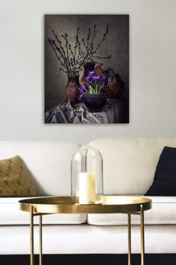 Dekorativ Canvasbilde 50x70 cm - Flerfarget - Interiør - Maleri & posters - Lerretsbilder