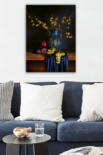 Dekorativ Canvasbilde 50x70 cm - Flerfarget - Interiør - Maleri & posters - Lerretsbilder