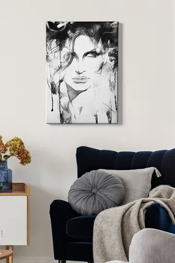 Dekorativ Canvasbilde 50x70 cm - Flerfarget - Interiør - Maleri & posters - Lerretsbilder