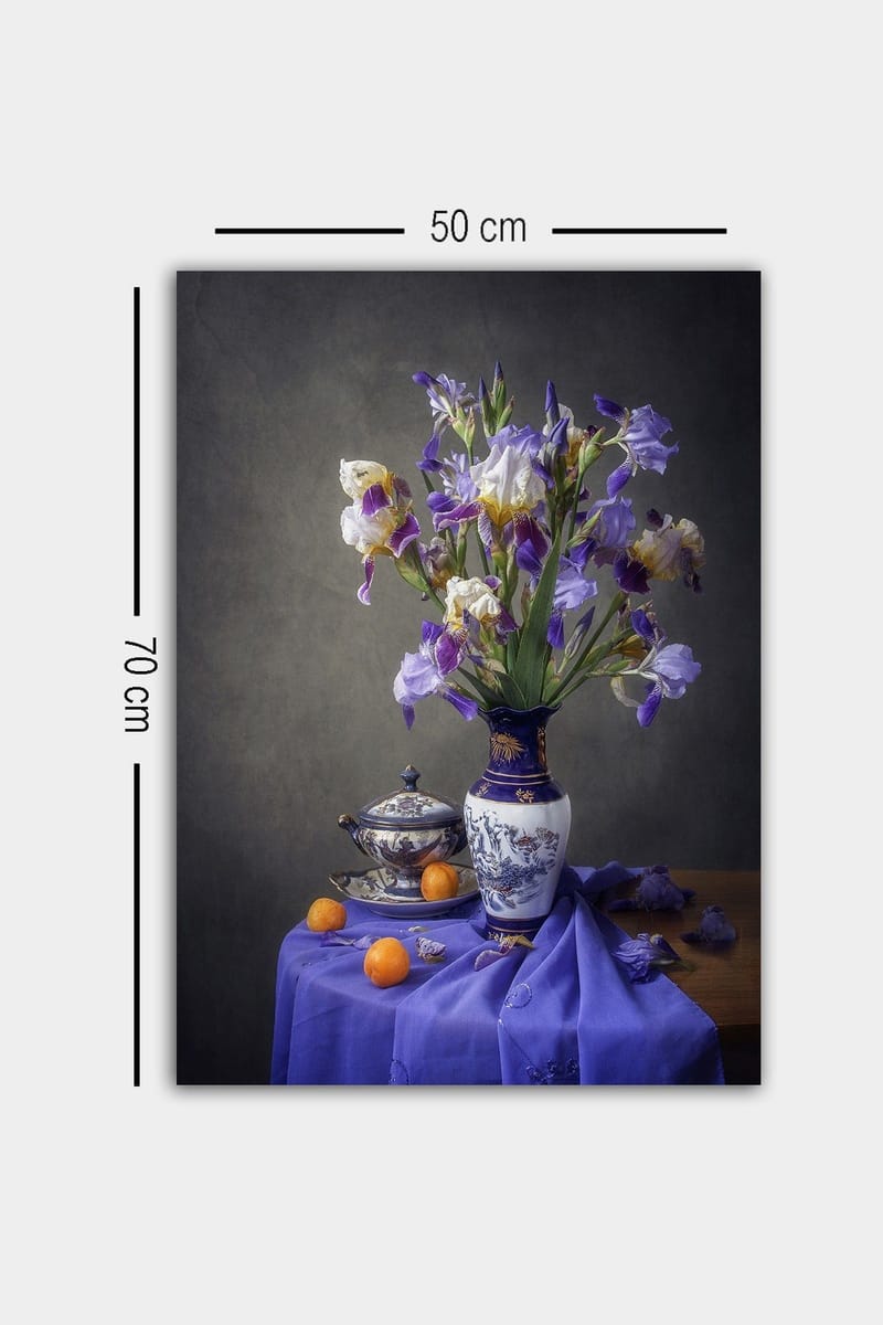 Dekorativ Canvasbilde 50x70 cm - Flerfarget - Interiør - Maleri & posters - Lerretsbilder