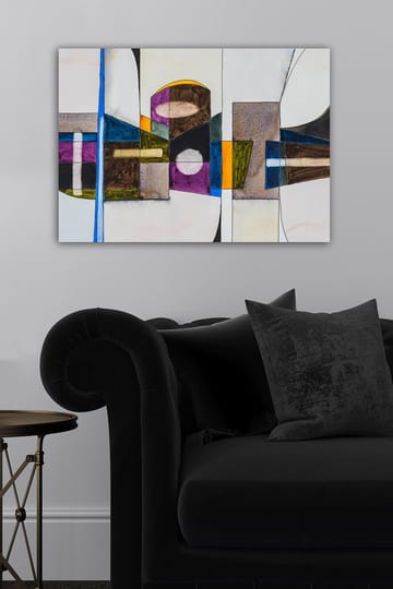 Dekorativ Canvasbilde 50x70 cm - Flerfarget - Interiør - Maleri & posters - Lerretsbilder