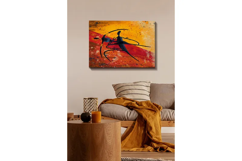 Dekorativ Canvasbilde 50x70 cm, Flerfarget