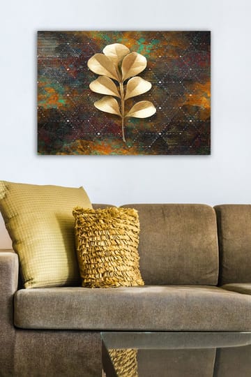 Dekorativ Canvasbilde 50x70 cm - Flerfarget - Interiør - Maleri & posters - Lerretsbilder