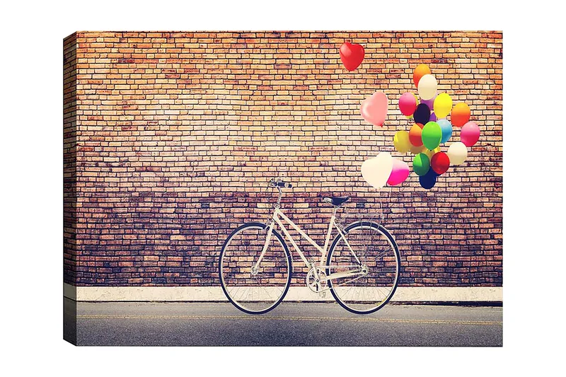 Dekorativ Canvasbilde 50x70 cm, Flerfarget