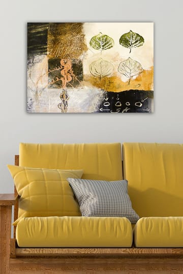 Dekorativ Canvasbilde 50x70 cm - Flerfarget - Interiør - Maleri & posters - Lerretsbilder