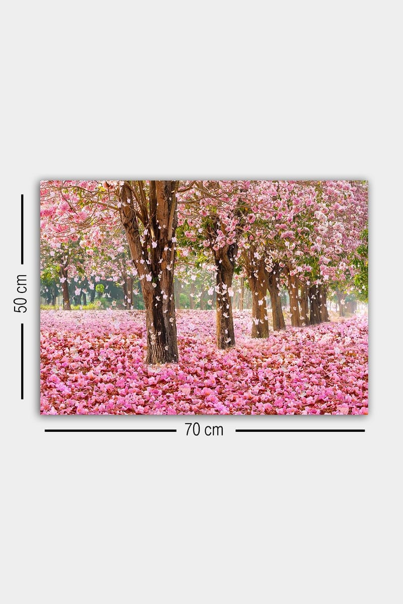 Dekorativ Canvasbilde 50x70 cm - Flerfarget - Interiør - Maleri & posters - Lerretsbilder