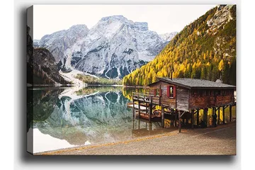 Dekorativ Canvasbilde 50x70 cm - Flerfarget - Interiør - Maleri & posters - Lerretsbilder