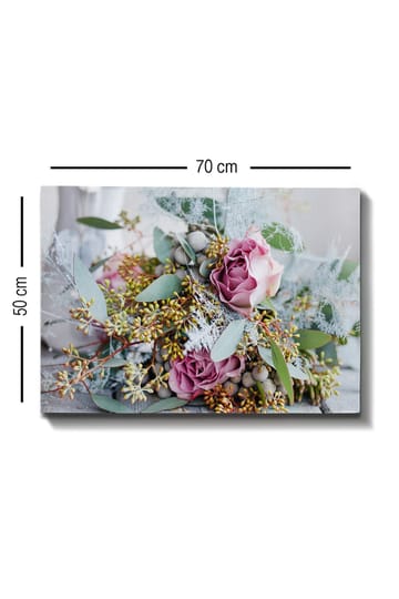 Dekorativ Canvasbilde 50x70 cm - Flerfarget - Interiør - Maleri & posters - Lerretsbilder