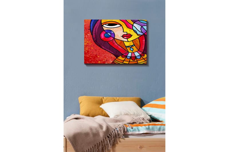 Dekorativ Canvasbilde 50x70 cm, Flerfarget