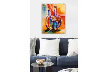 Dekorativ Canvasbilde 50x70 cm - Flerfarget - Interiør - Maleri & posters - Lerretsbilder