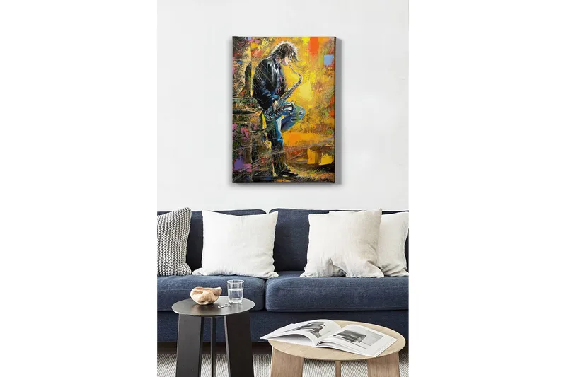 Dekorativ Canvasbilde 50x70 cm, Flerfarget