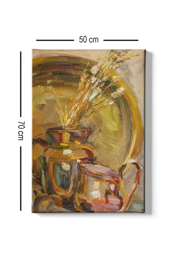 Dekorativ Canvasbilde 50x70 cm - Flerfarget - Interiør - Maleri & posters - Lerretsbilder