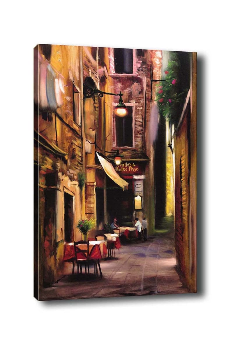 Dekorativ Canvasbilde 50x70 cm, Flerfarget