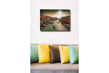 Dekorativ Canvasbilde 50x70 cm - Flerfarget - Interiør - Maleri & posters - Lerretsbilder