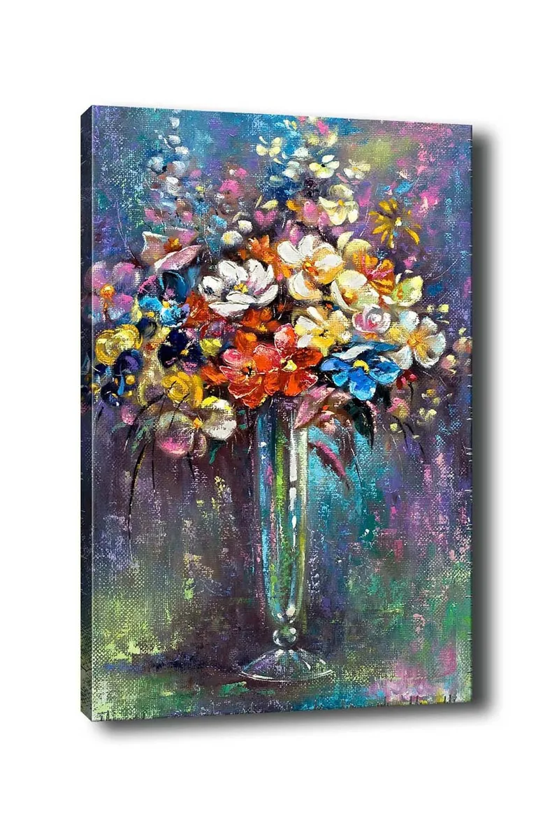 Dekorativ Canvasbilde 50x70 cm, Flerfarget
