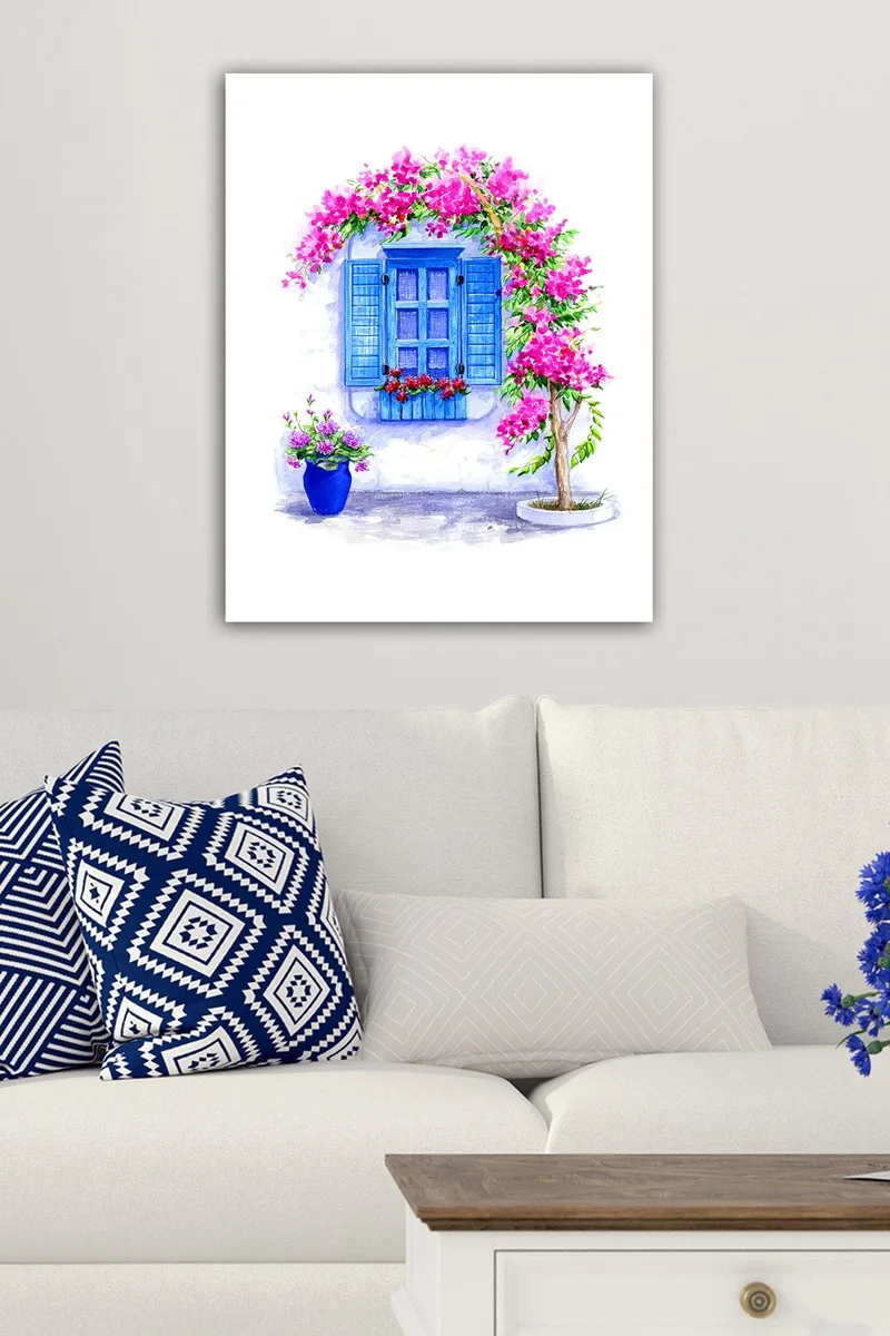 Dekorativ Canvasbilde 50x70 cm, Flerfarget